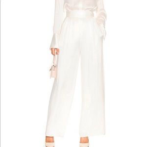 La Lune Shona Joy Tuxedo Pant - Ivory